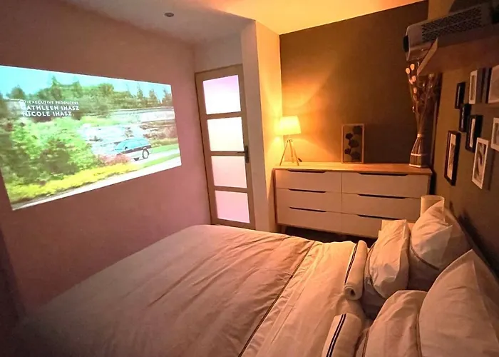 Mille et une nuit, appartement classé 3 étoiles en RDC avec exterieur et parking