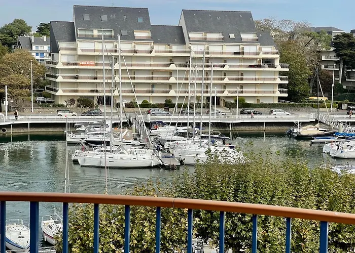 Superbe appartement 4 personnes Le Pouliguen avec vue magnifique sur le port et la mer