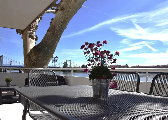 La Bâtie - Terrasse avec Vue imprenable sur le Rhône, 3 chambres, 3 salles de bain