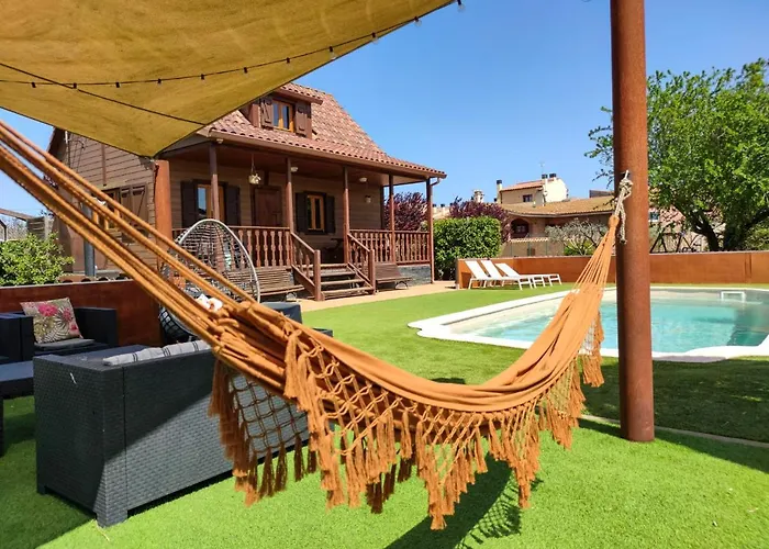 Villa avec piscine: Casita De Madera