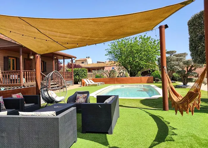 Villa avec piscine: Casita De Madera