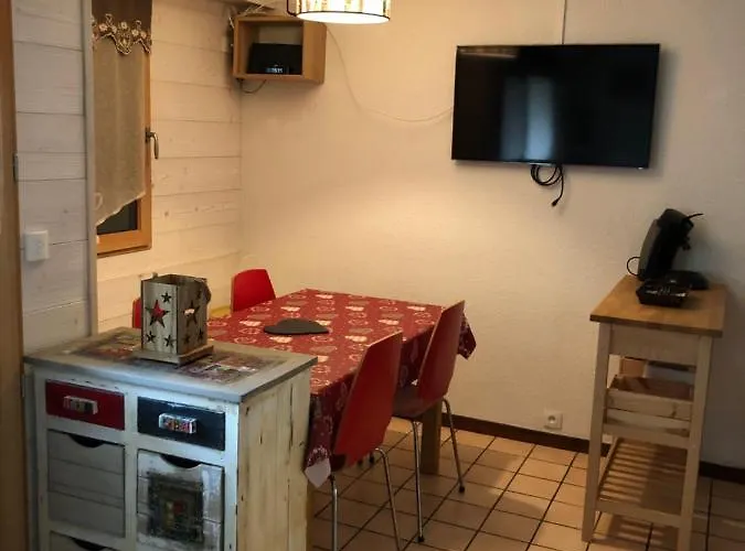 Studio 4 personnes RDC avec jardin et parking sous terrain