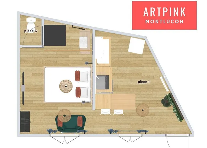 Artpink - Idéal Pros - Proche commerces - Agathor