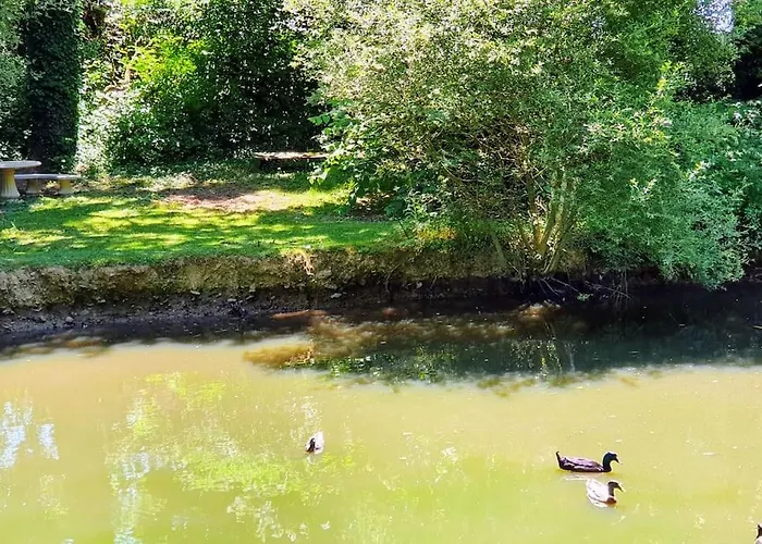 Tout le confort au milieu d'un parc botanique
