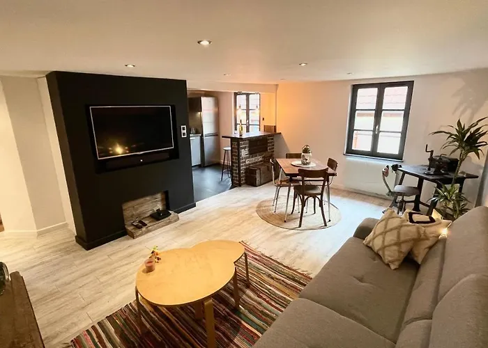 Appartement chaleureux avec place de parking