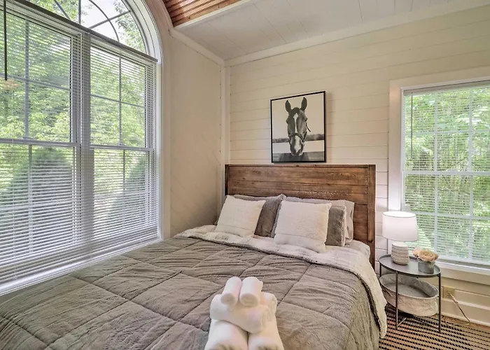 Pond On-Site! Dog-Friendly Blue Ridge Mtn Retreat