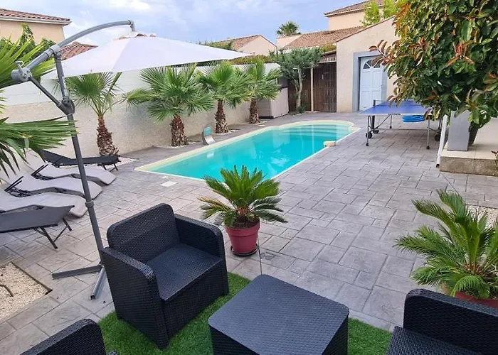 Villa Garrigue 4 Étoiles Piscine Privée