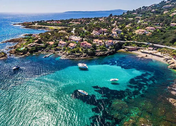 les issambres, appt 4 personnes, vue mer golf st tropez