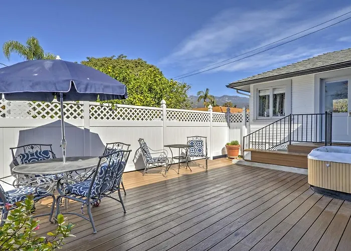 Carpinteria Apt W/ Hot Tub - 10 Min Walk To Beach!