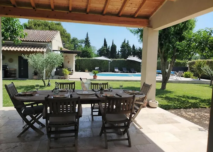 Lou Mazet provençal à Eygalières - Piscine privée