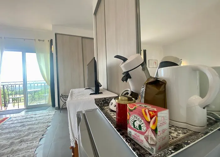 Guest-house de l’amandier - Vue cité médiévale
