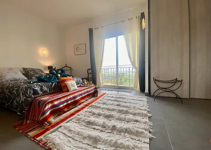 Guest-house de l’amandier - Vue cité médiévale