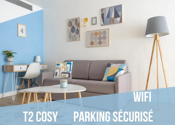 T2 cosy Port de plaisance Parking-wifi gratuit
