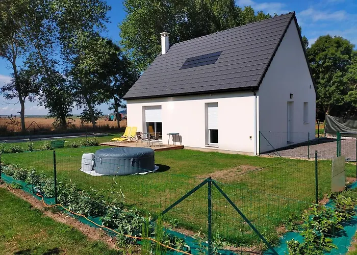Maison individuelle neuve plein pied avec terrasse et jardin clos 15 minutes a pied de la plage arrivé a partir de 15h30