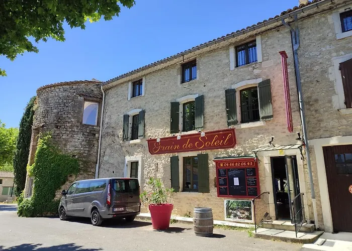 COEUR de GOUDARGUES! Gîte 2 ou 3 pers , Extérieur, Clim