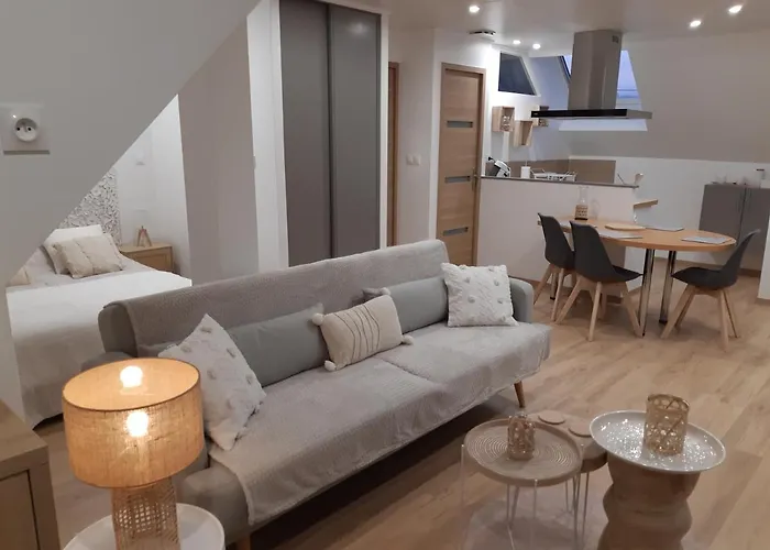 Studio cosy spacieux lumineux avec terrasse