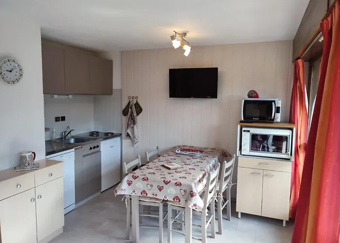 Coquet Studio de 4 personnes aux Carroz - Balcon et Wifi