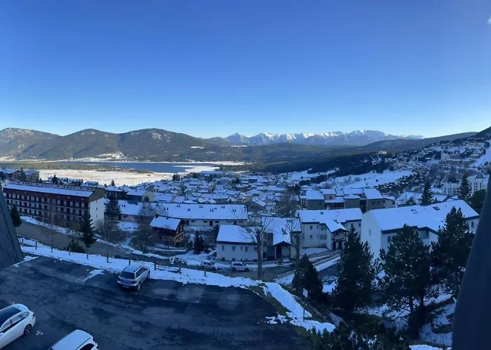 Studio avec loggia Les Angles - Superbe vue sur Lac et Montagnes