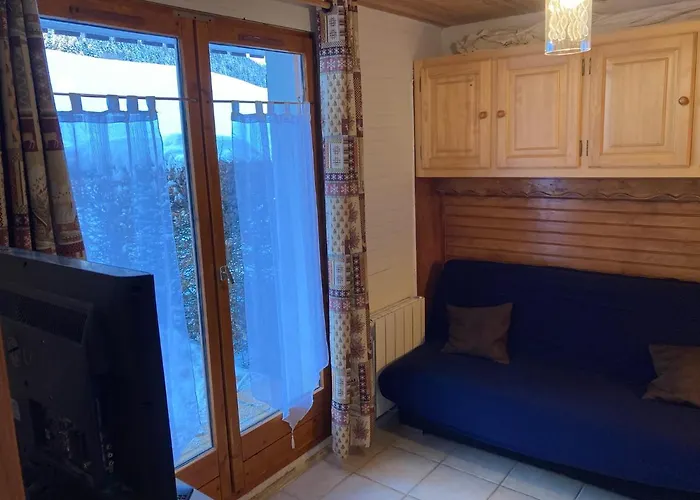Appartement 2 pièces 5 pers pieds des pistes terrasse sans vis à vis