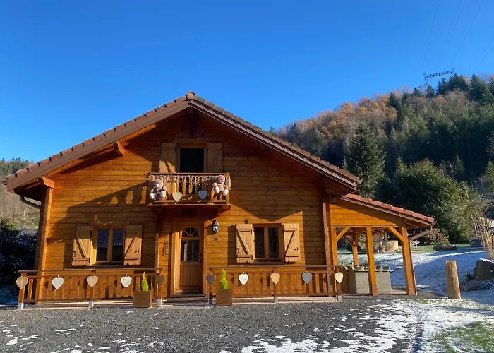 Gîte Chalet avec bain nordique et piscine 11 pers Hautes Vosges