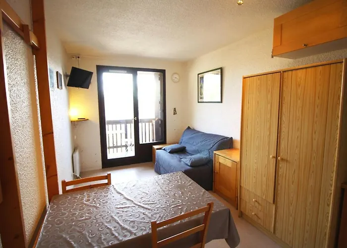 Appartement 2 pièces, 3 couchages, animaux admis, parking près des pistes - FR-1-297-51