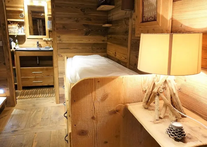 Chalet cosy 3-4 pers, idéalement situé, à 500m des pistes et 100m des commerces - FR-1-342-220