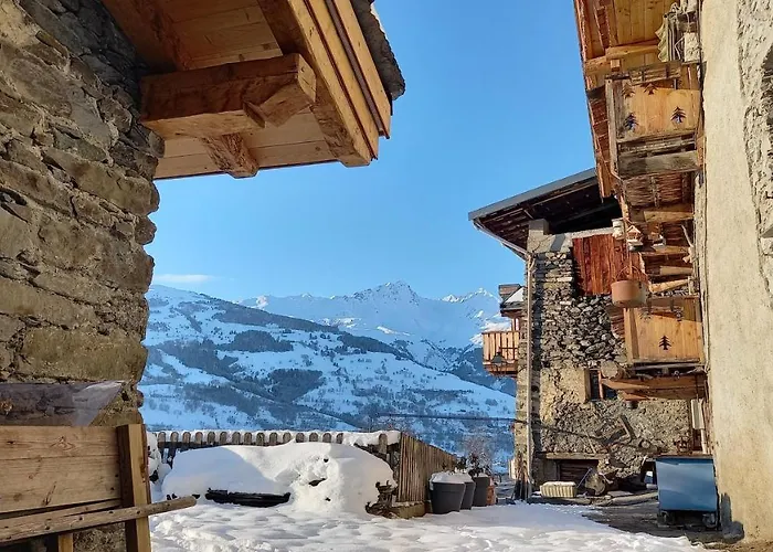 Bourg Saint Maurice Les Arcs - maisonnette grand confort dans charmant village de montagne !