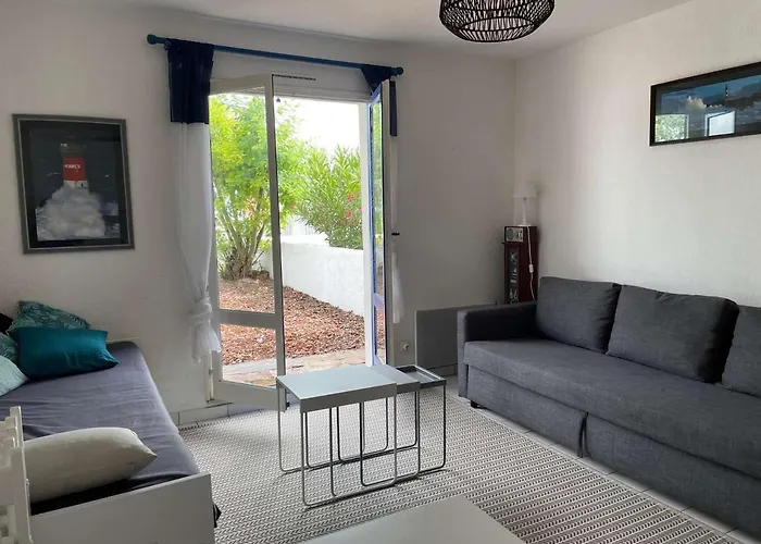 Studio avec jardinet, proche plage et commerces, La Guérinière - FR-1-224B-594