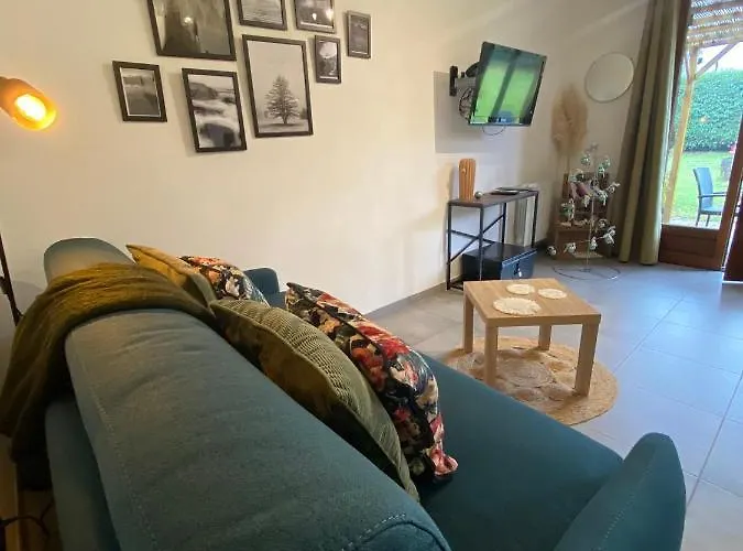 Appartement douillet, proche gare, terrasse, cave