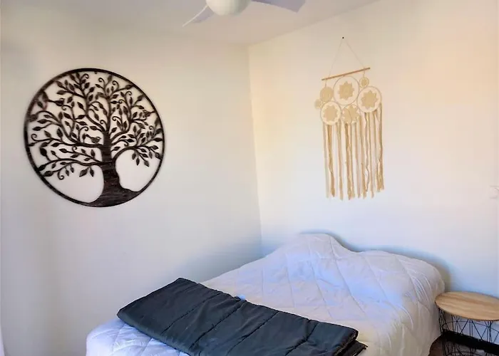 Maison de plage ambiance rock et zen