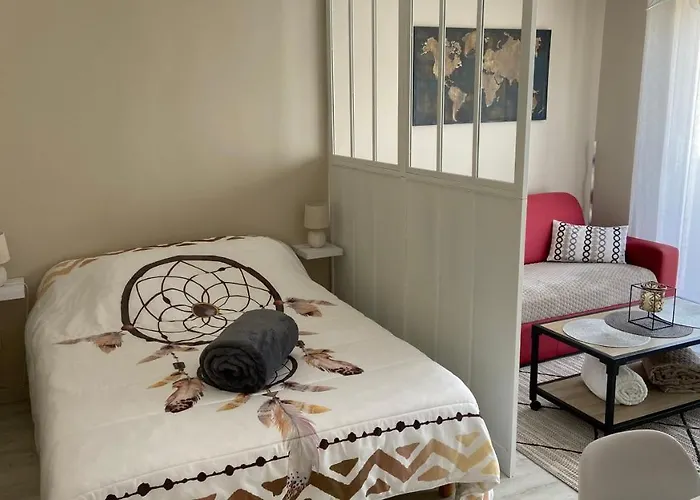Charmant Studio 25 m2, 900m de la plage