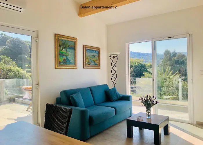 Appartement à 2mn de la plage du Ruppione