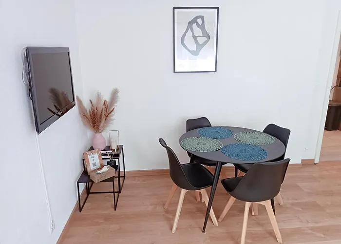 Appartement cosy dans une maison calme et parking gratuit avec borne