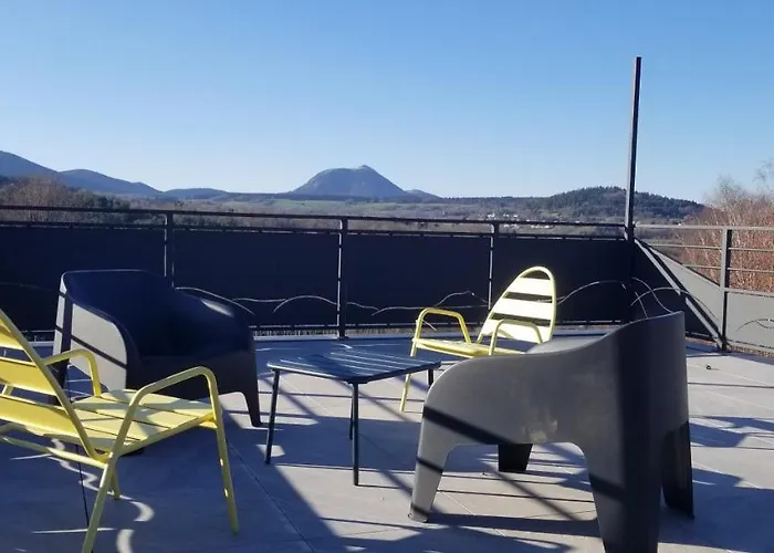 La terrasse des volcans