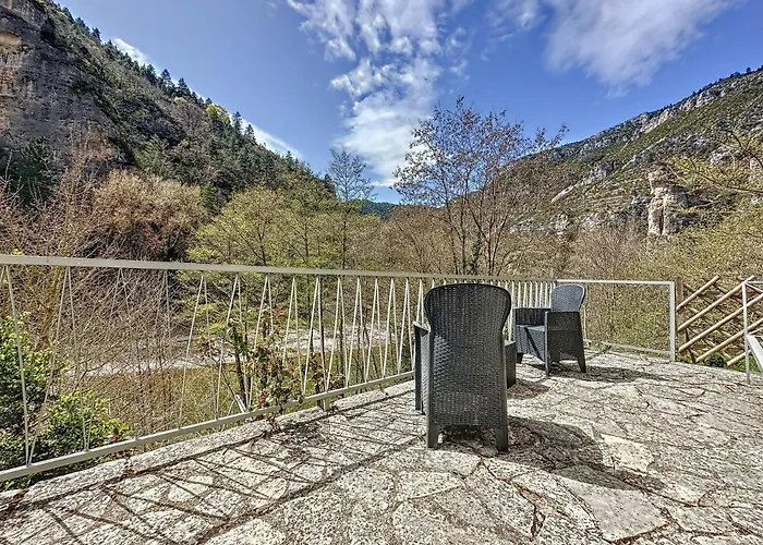 Gorges du Tarn : charmant gîte avec vue sur le Tarn