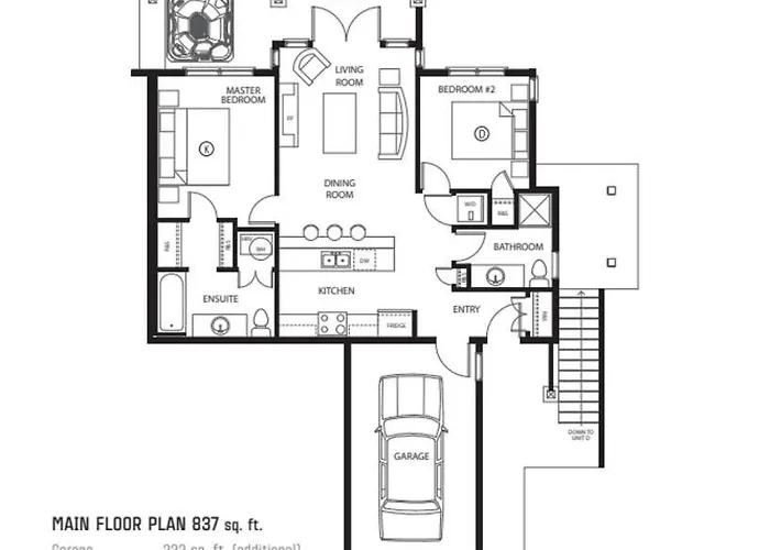 Cozy Modern Ski-In & Ski-Out, Hot Tub, Townhouse
