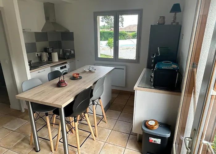 Petite maison plein pied jardin