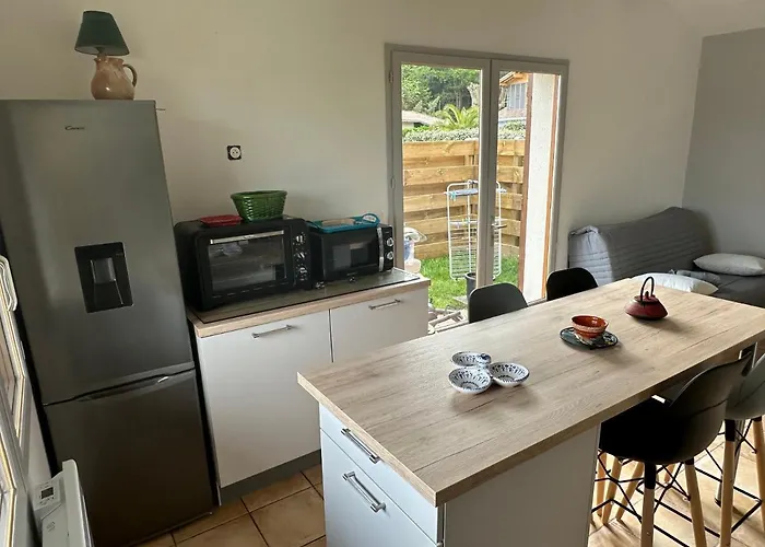 Petite maison plein pied jardin