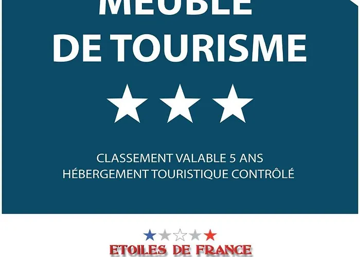 Logement avec piscine, classé 3 étoiles, de 42 m2 tout confort au calme pour un couple