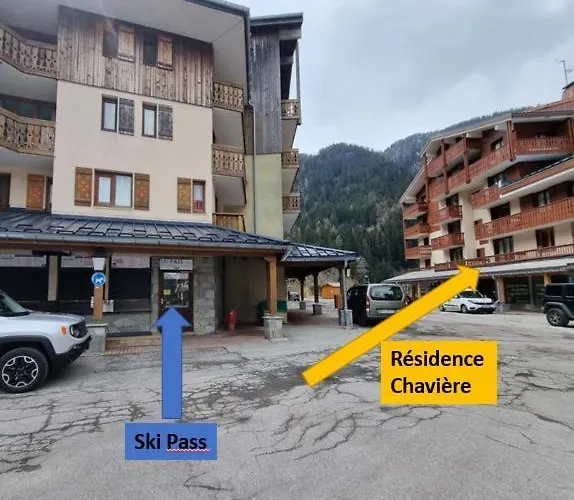 Studio 4 pers 18m2 au pied des pistes de ski à Valfréjus