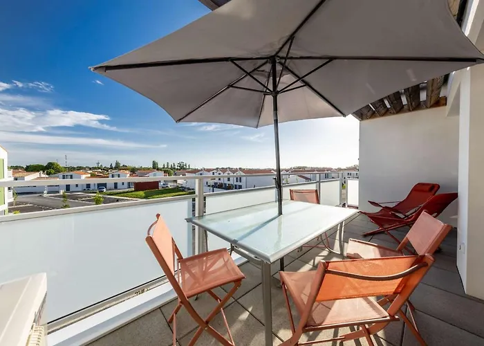 Appartement 3 pièces PMR Saint-Pierre-d'Oléron - 4 couchages, balcon, parking - FR-1-246A-245