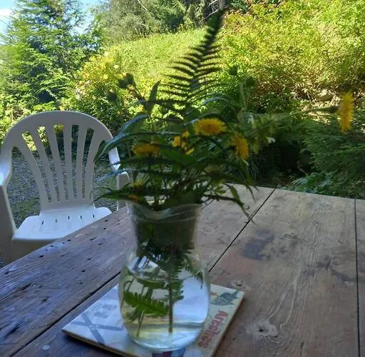 L'appartement LES BOSSONS en lisière de forêt dans le chalet Génépi