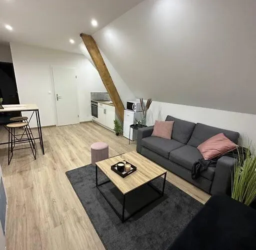 Beau Studio Cosy proche frontière Suisse