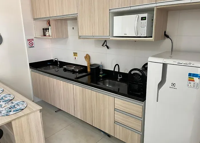 flat em Olímpia com churrasqueira