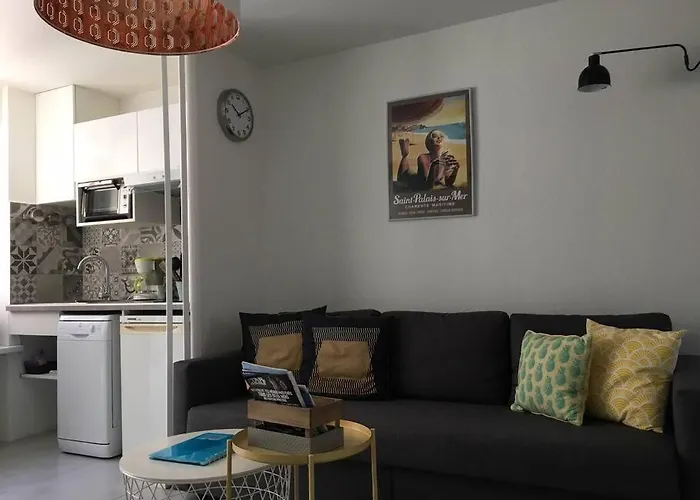 Appartement-Terrasse 300M Plage St Palais Sur Mer
