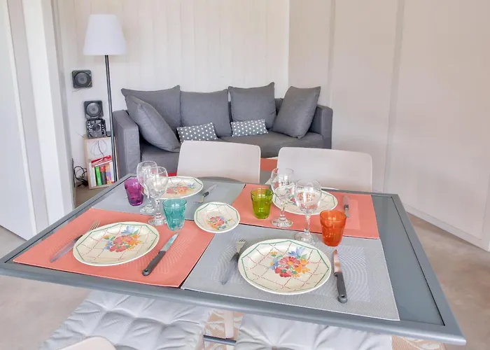 Chalet pour 4 - Résidence avec piscine