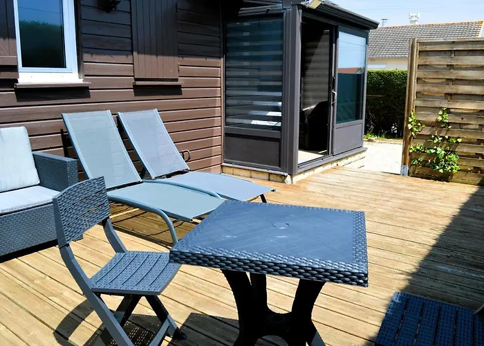 Le Chalet à Hub - extérieur, proche de la plage
