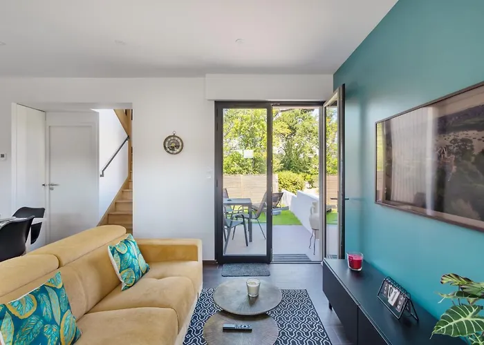 La Fleur du Moulin - Charmante maison avec jardin proche plage