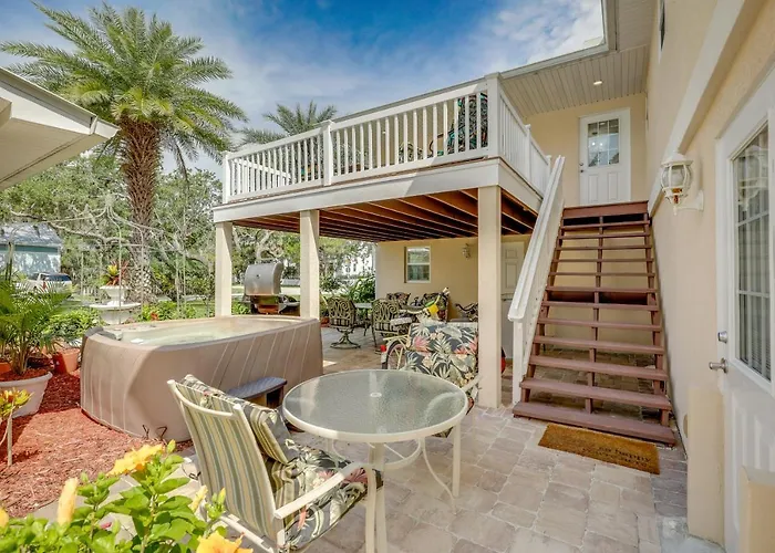 St Augustine Apt W/ Hot Tub Access ~ 1 Mi To Beach