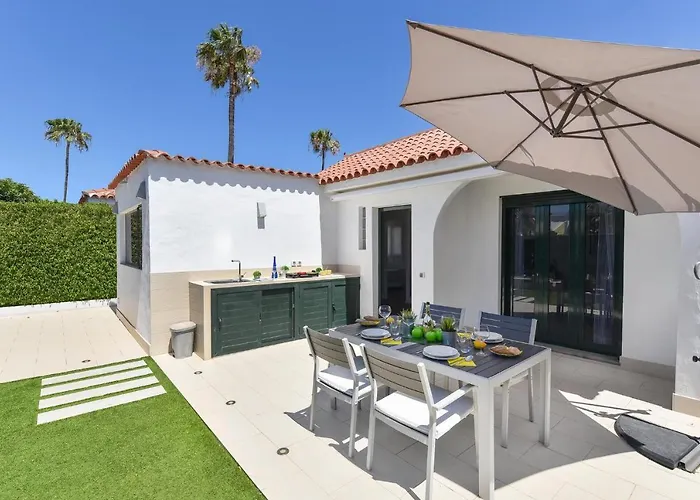 Bungalow With Terrace In Maspalomas Ds50 By Villagrancanaria